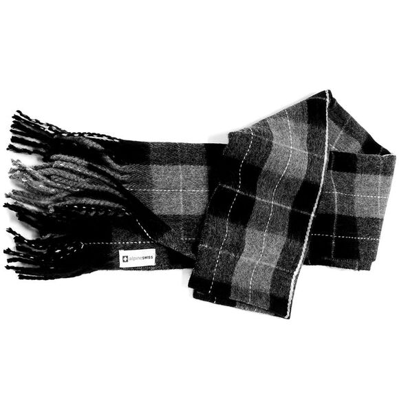 Alpine Swiss Mens Scarf Softer Than Cashmere Scarves Plaids Womens Winter Shawl - Picture 5 of 5